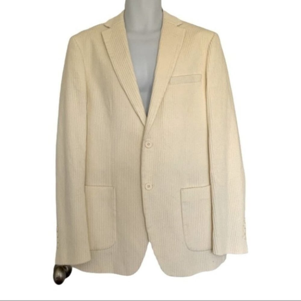 Bar Iii Men Slim-Fit Wide-Wale Corduroy Coat
